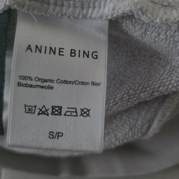 Anine Bing White Tiger Graphic Sweatshirt - Picture 6 of 9